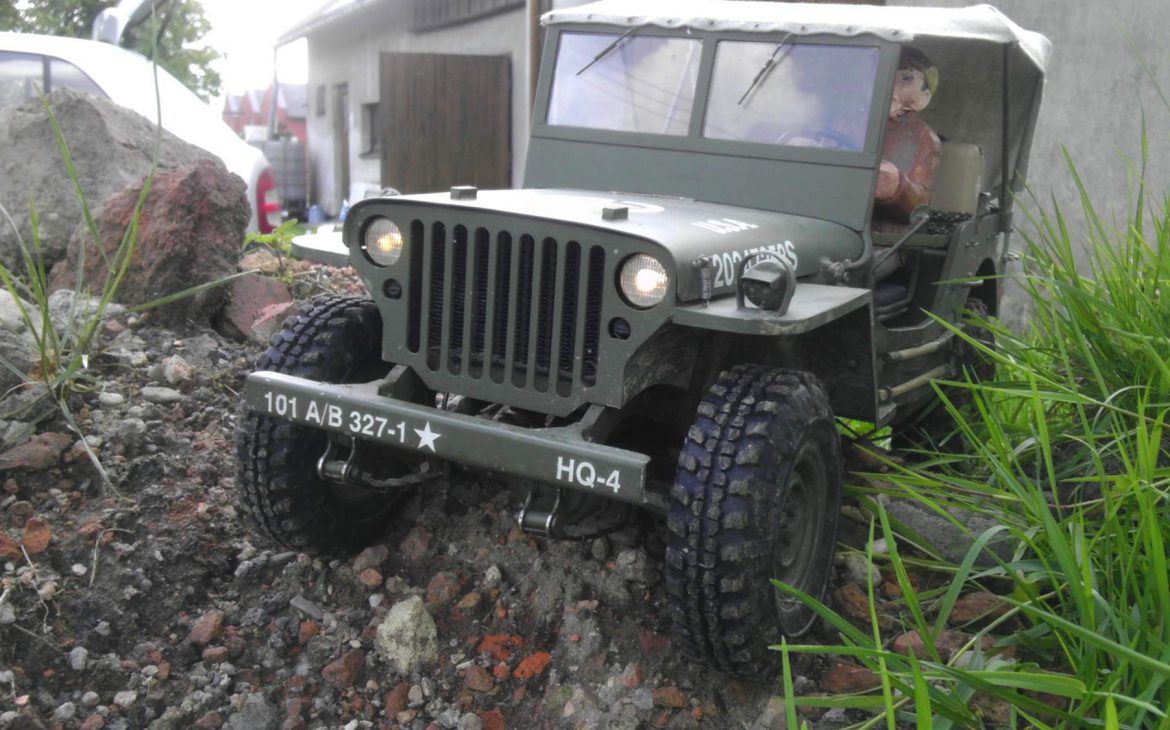 Jeep Willys aus Metall “Handmade”